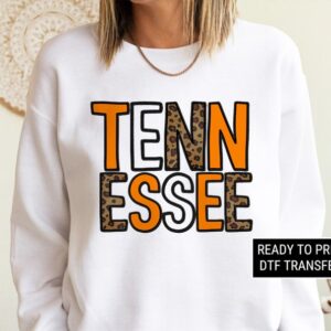 Tennessee Football Leopard | DTF transfers